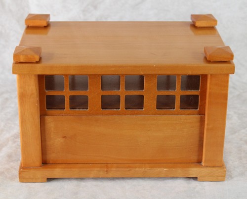 Falling Rain Nature Chime Wooden Box Meditation Zen Bells Misson Style Gravity - Picture 4 of 6