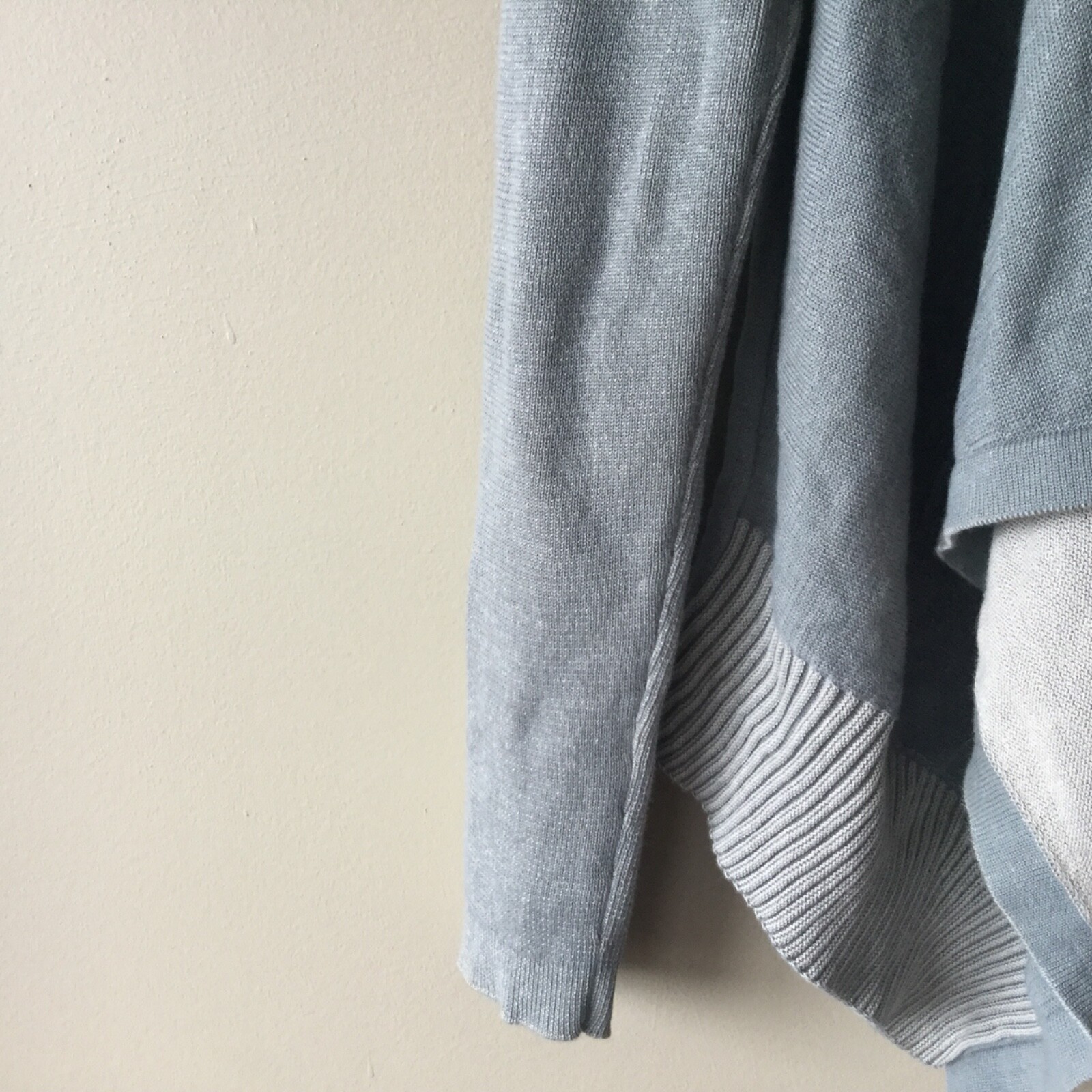 Cabi Sage Green Drape Open Front Sweater With Poc… - image 3