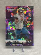 2024 Panini Prizm football Purple Cracked Ice Travis Etienne Jr. /225 #130