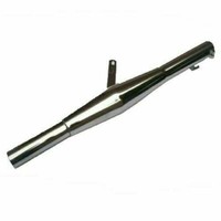 FüR Royal Enfield Rakete Auspuff SchalldäMpfer Chrom Beschichtet ECS
