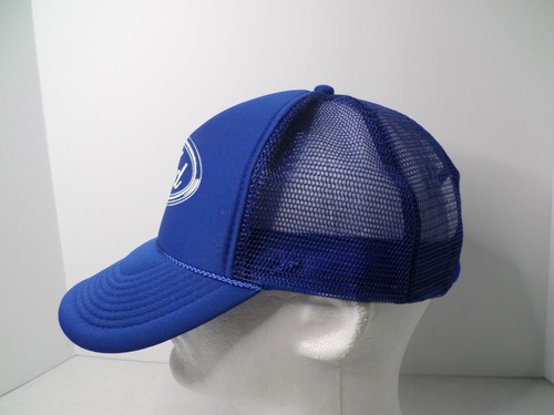 Vintage Blue Ford Motor Trucker Adjustable Adult Snapback Mesh Baseball Cap - Picture 4 of 11