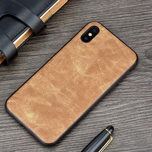 Slim/Ultra-Thin Leather Vintage Phone Protective Case For iPhone Xs Max Xr Xs X - Picture 9 of 36