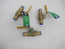 Everflow 310R012-NL , 1/2" Full Port Lead Free Ball Valve (PK 3)