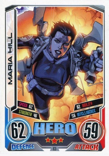 MARVEL  HERO ATTAX SERIES 2 BASIC  / BASE CARDS from 49 to 192 CHOOSE BY TOPPS - Picture 37 of 147