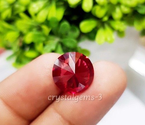 12.00 Ct Certified Natural Padparadscha Sapphire Red Pinkish Loose Gemstone DL - Picture 8 of 9