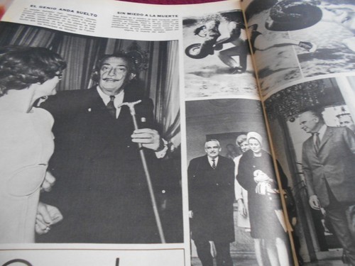 G Magazine CURRO RIVERA salvador dali CARLOS FUENTES KATHARINE HEPBURN rasputin - Imagen 5 de 16