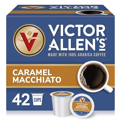 Victor Allen's Coffee K Cups,Flavored Coffee Pod For Keurig K-Cup Brewer,42 Cout