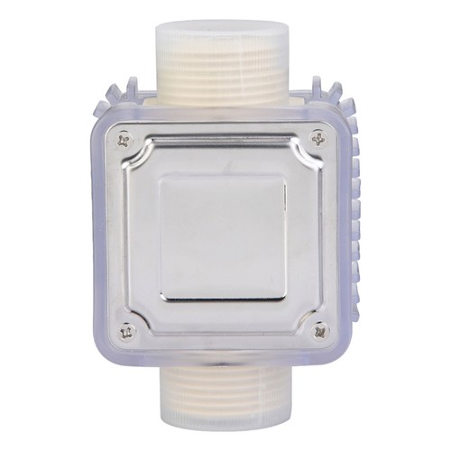 LCD Digital Turbine Durchflussmesser für Chemikalien Wasser Ölzähler Gerät Blau - Bild 9 von 10