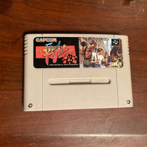 Super Famicom Final Fight Cartridge Only Nintendo NSFC SFC SNES Japan JP TESTED