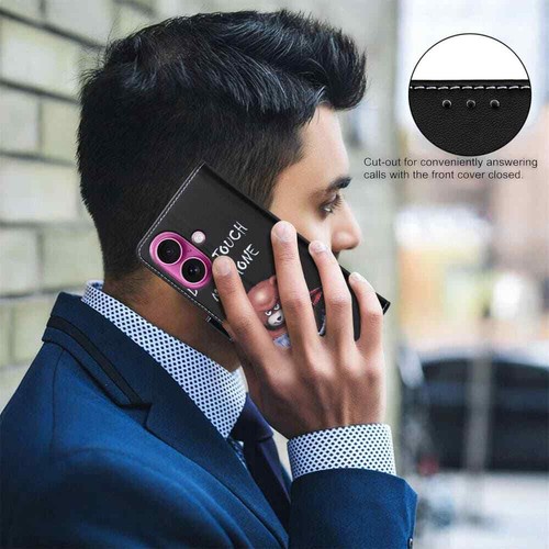 For iPhone 16 16e 15 14 13 12 11 SE 7 8 Magnetic Flip Leather Wallet Case Cover - Picture 5 of 49