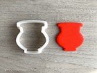 Vase 5 Cookie Cutter Fondant Jewelry Mini Clay Earring Geometric Forms
