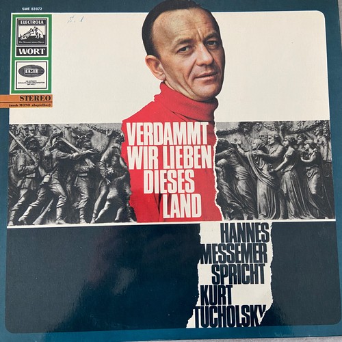 HANNES MESSEMER SPRICHT TUCHOLSKY - Verdammt, wir.. (Electrola SME 83972/Stereo) - Picture 1 of 3