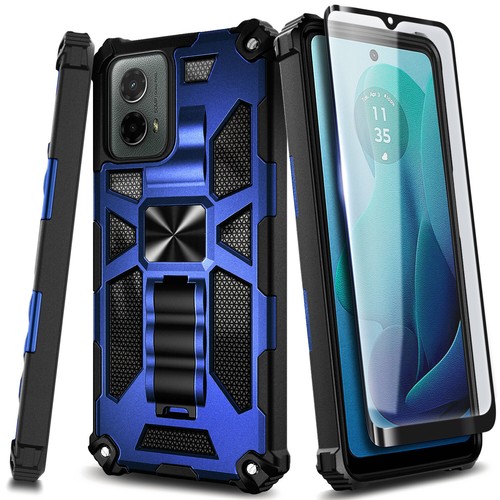 Funda Para Motorola Moto g 5G 2024 (XT2417) Soporte Teléfono Cubierta + Vidrio Templado - Imagen 7 de 26