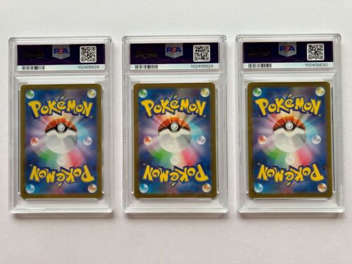 Pokemon TCG PSA 10 Charizard Venusaur Blastoise Ex SR 151 Japanese Seq. Set GM - Picture 2 of 21