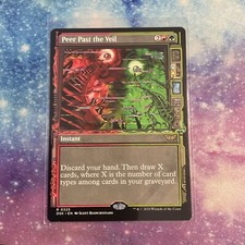 Peer Past the Veil (REGULAR) x1 - MTG Duskmourn: House of Horror DSK #325
