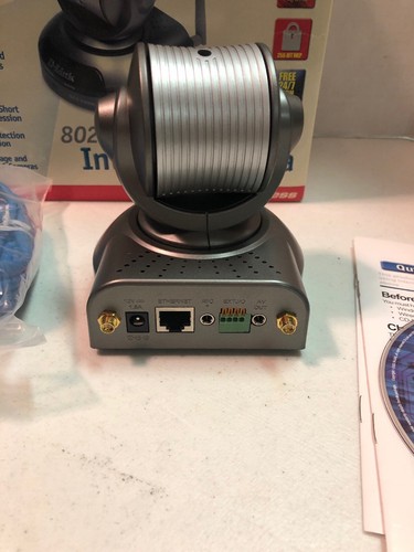 DCS-5300W D-Link Wireless Pan/Tilt/Zoom Color Camera W/ Motion Detection - Picture 4 of 12