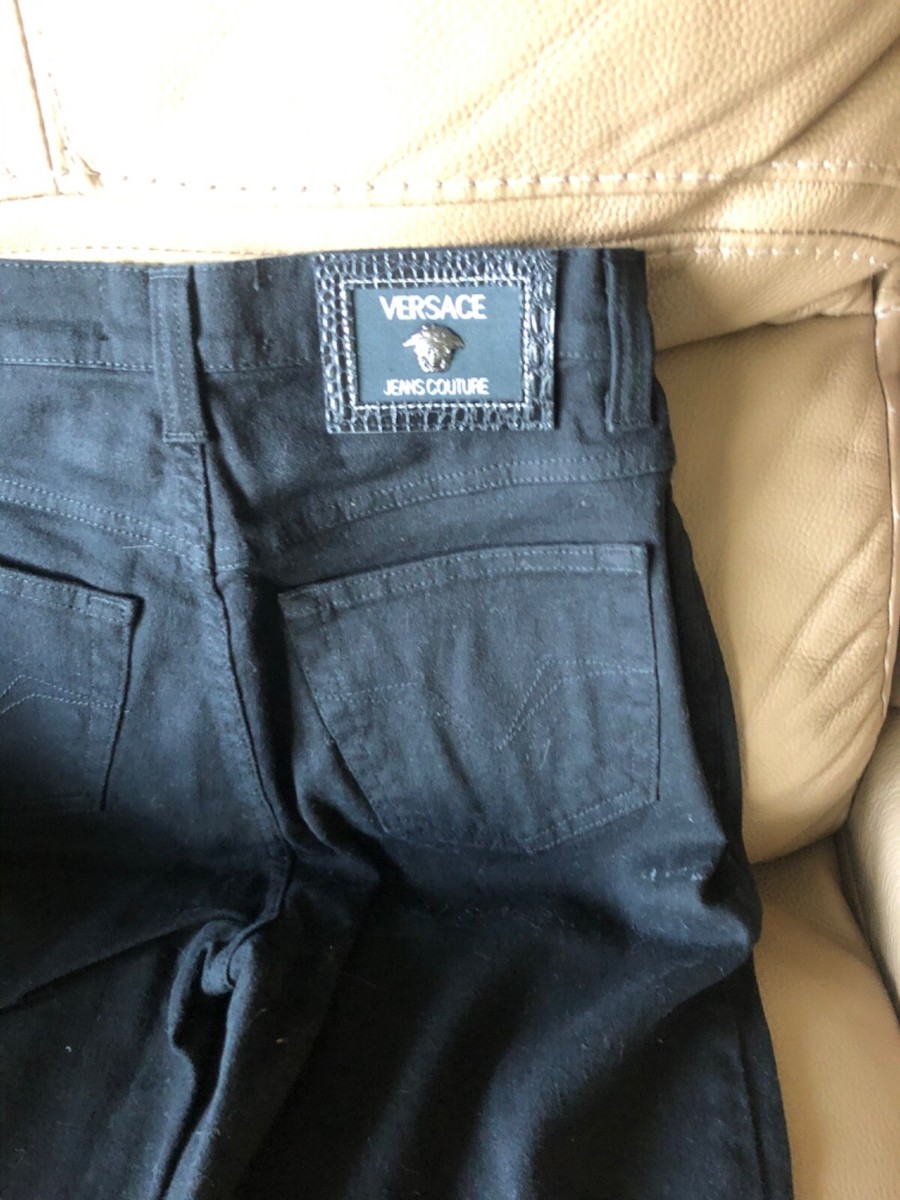 Versace Jeans Couture - BlacK - 98% Cotton + 2% Spandex 28