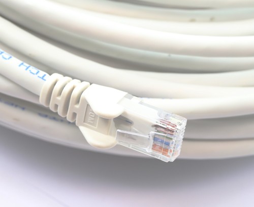 WHITE 20m CAT6 Cat 6 Fast Speed Gigabit Patch LAN Network Ethernet Cable 20 MTR - Picture 9 of 11