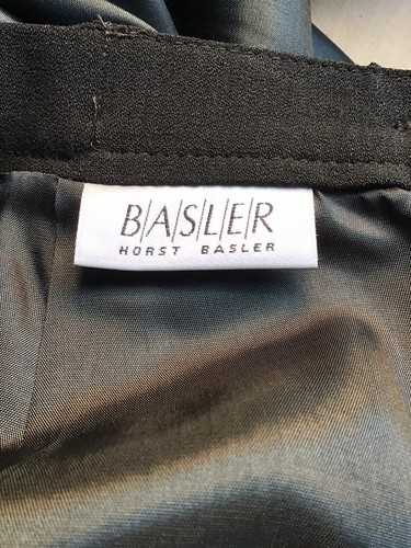 Basler A Line Flare Green Lined Skirt UK16 EU 42 Smart Work Formal BNWT Wool Mix - Picture 8 of 10