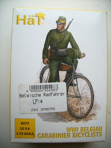 Hät 378275 WWI Belgian Carabinier Bicyclists Belg. Radfahrer Figurensatz - 1:72 - Picture 1 of 2