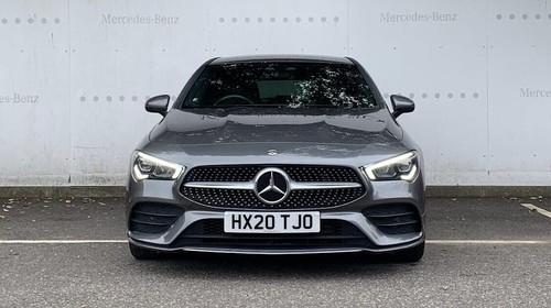 MERCEDES CLA W118 A CLASS W177 AMG 2018-23 FRONT BUMPER CHROME SPLITTER SPOILER - Picture 8 of 9
