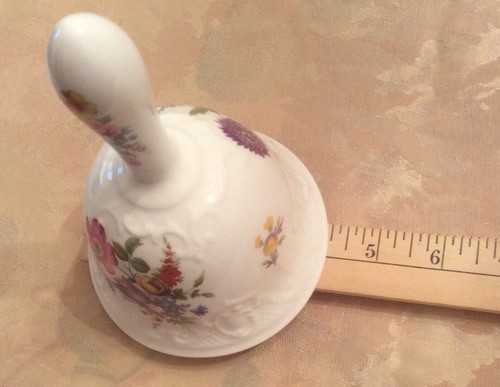 Porcelain Bell Large Dinner Hammersley Spode Bouquets Embossed Bone China - Picture 5 of 12