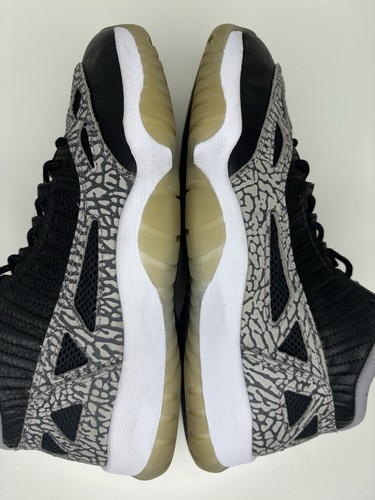 Size 9.5-Jordan 11 Retro Low IE Black Cement (919712-006) Clean No Box - Picture 4 of 22