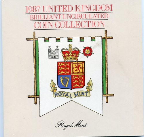 UK 1987 UNCIRCULATED COIN SET - Picture 3 of 3