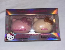 The Cream Shop Hello Kitty 3D Aromatherapy Bath Bombs 2 Pack Limited Edition New