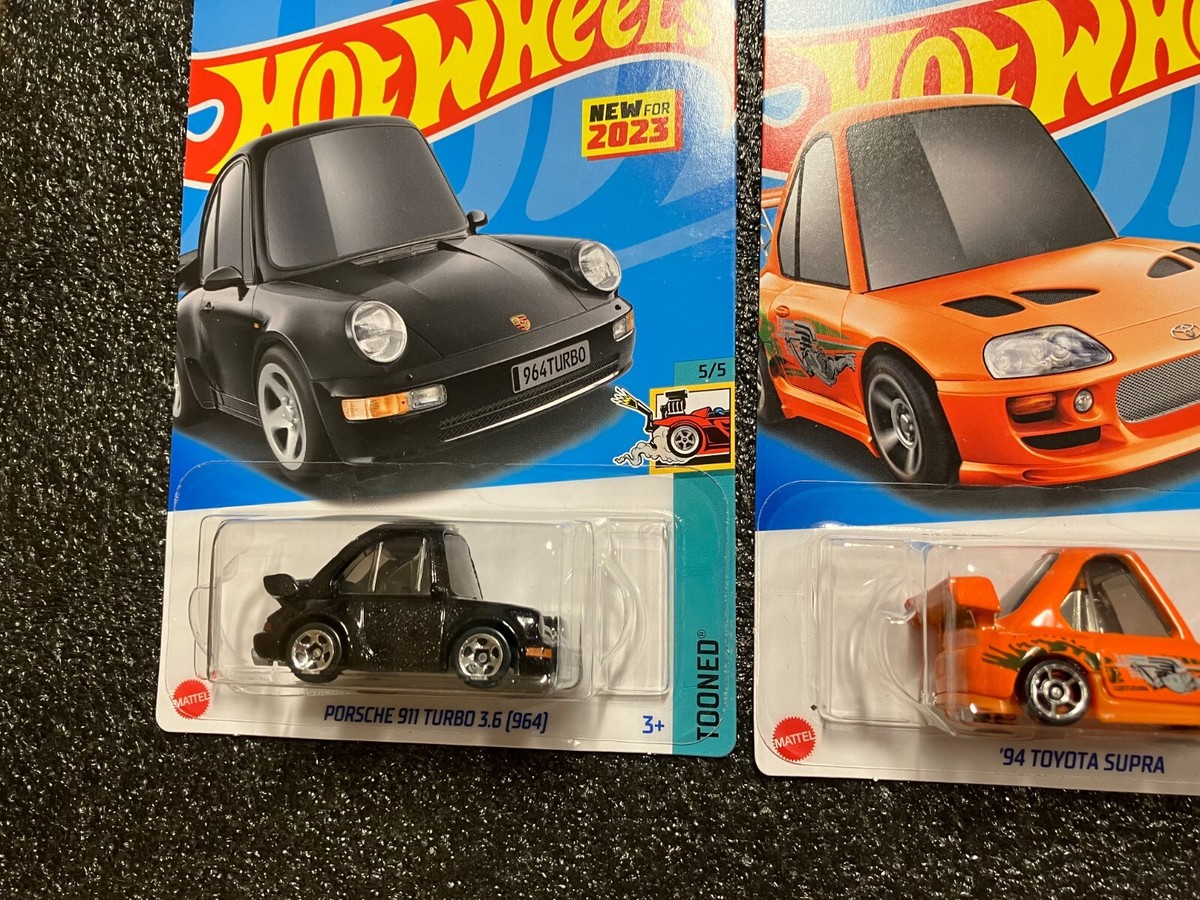 2023 HOT WHEELS TOONED FAST & FURIOUS '94 TOYOTA SUPRA ++ PORSCHE