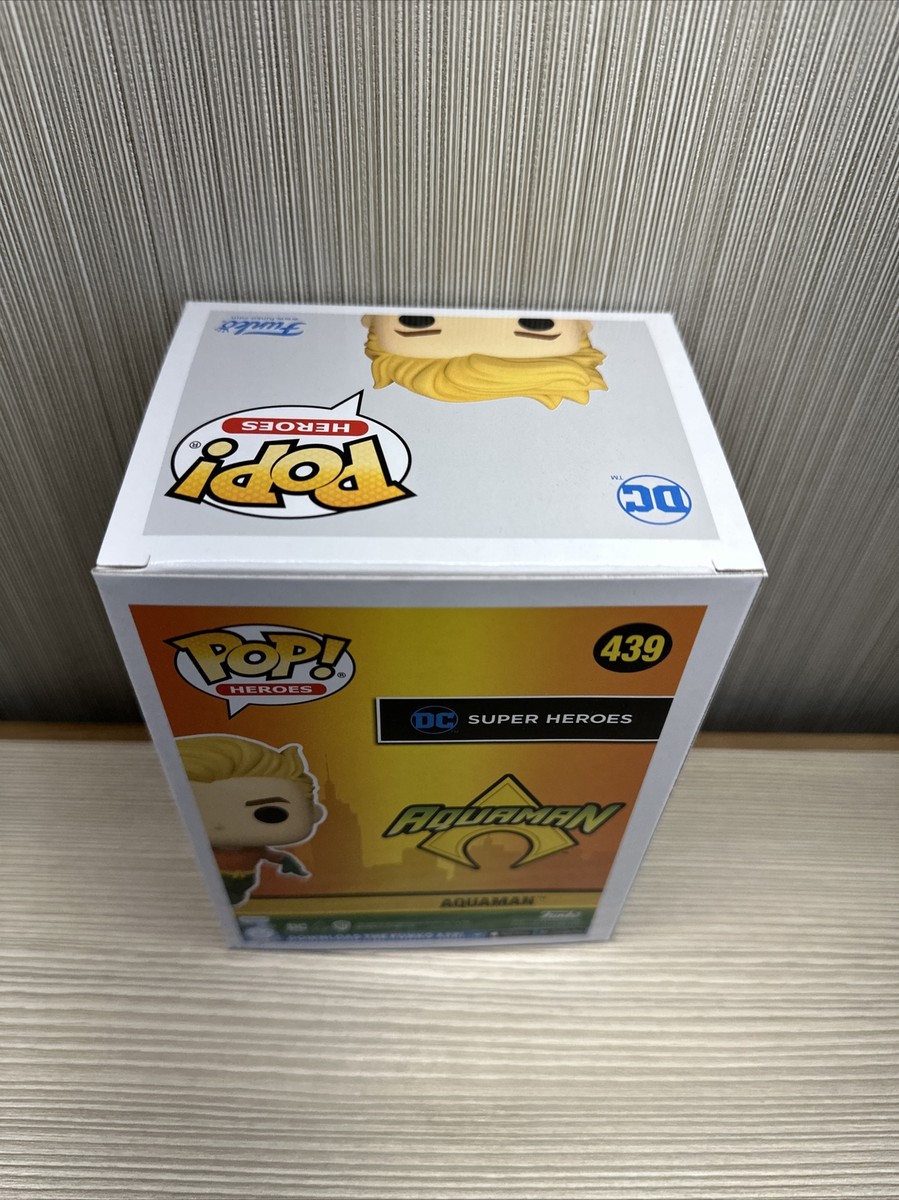 Figurine Pop! Aquaman 439 - Édition Convention Exclusive 2022 - Collection Vinyle