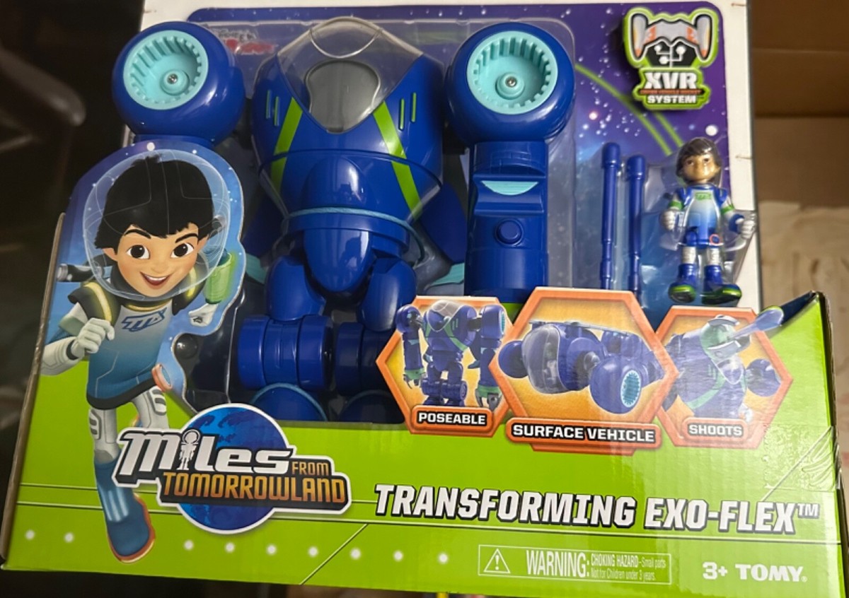 NEW Disney Junior Miles From Tomorrowland Transforming Exo-Flex
