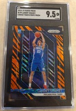 Landry Shamet RC⚡️2018-19 Prizm Choice Tiger Stripe SSP SGC 9.5 MINT+ 🏀 RARE 🔥