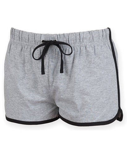 Damen Mädchen Damen Damen Retro Training Fitness Übung Baumwolle Sport Shorts - Bild 14 von 17