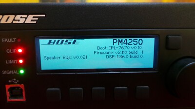 BOSE POWERMATCH PM4250 CONFIGURABLE POWER AMPLIFIER | eBay
