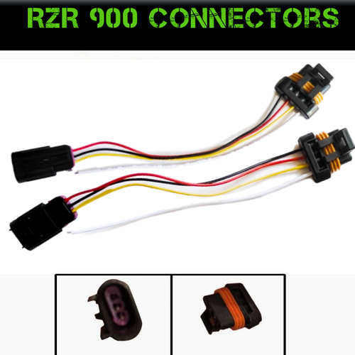 Polaris RZR LED Headlight Halo RGB XP 1000, 900, General (Lime Green RGB Halo) - Picture 4 of 9