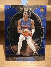 2022-23 Panini Select Basketball NBA Jaden Ivey RC Concourse Blue Pistons #87