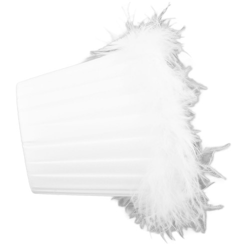2PCS Lamp Shade White Cloth Small Lampshade For E14 Screw Socket Candlestick SD - Picture 1 of 12