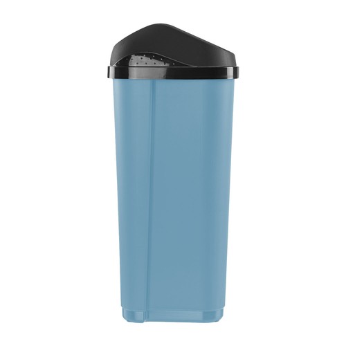 swantje Mülleimer mit Schwenkdeckel 10 l nordic blau - Bild 6 von 8