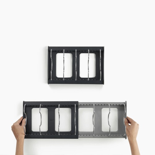 Saucepan Pan Lids Holder Storage Rack Cupboard Cabinet Kitchen Shelving Plates - Picture 4 of 7