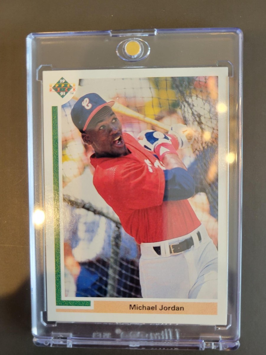 1991 Upper Deck Baseball Michael Jordan Rookie- Card # SP1