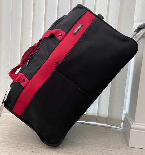 H Duty XL 28" Travel Luggage Two Wheel Trolley Holdall Suitcase Duffle Cargo Bag - Picture 26 of 31