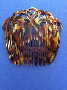 France Luxe French Twist Hair Comb Artisan Hand Made In France New