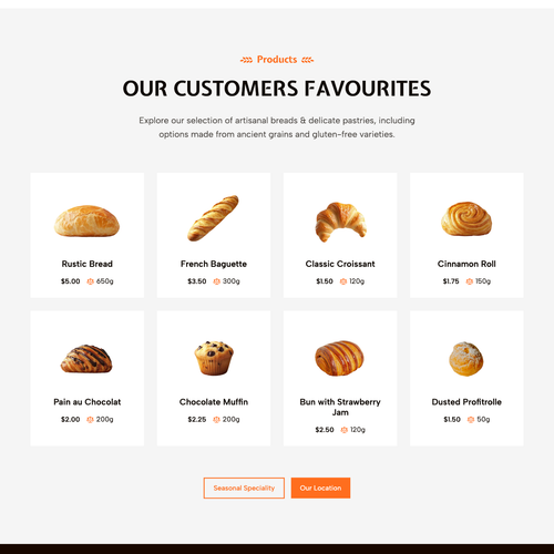 Bakery Business Website Design with Free VPS Web Hosting and Installation - Picture 2 of 8
