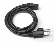 Standard AC Power Supply Cable Cord for HP EliteDisplay E271i PC Desktop Monitor