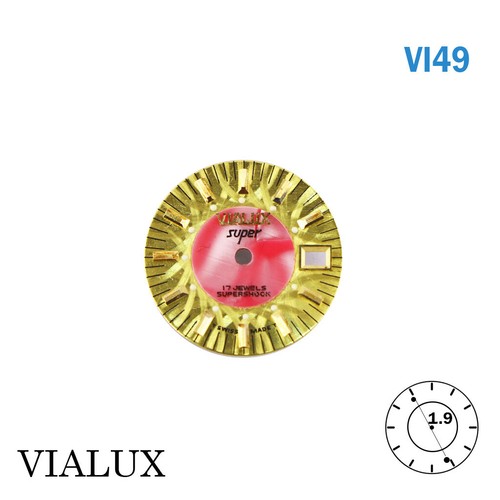 Vintage Original VIALUX Swiss Made Watch Dial #VI49# - Picture 1 of 4