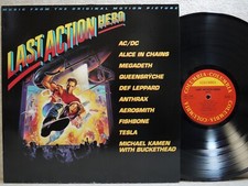 Last Action Hero AC/DC Alice In Chain Anthrax Megadeth 1993 Korea LP NM- ~ NM