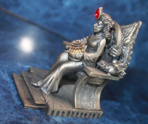 Dragon Queen Gorham Signed Piece 3070 3.5" Chess by A.G. SHROMB - Picture 2 of 9