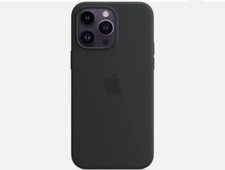 Apple Custodia MagSafe in Silicone per iPhone 14 Pro Max - Mezzanotte