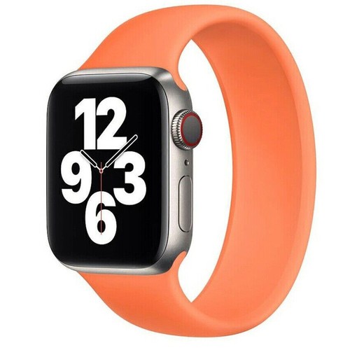 For Apple Watch iWatch Ultra 8-1 SE Solo Loop Silicone Strap 38-49mm Band - Picture 22 of 36